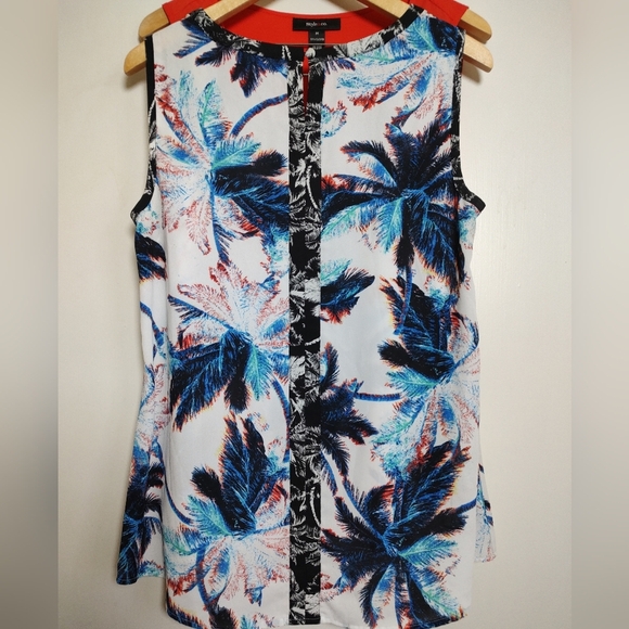 Style & CO Flowy Sleeveless Blouse Set - Picture 4 of 8